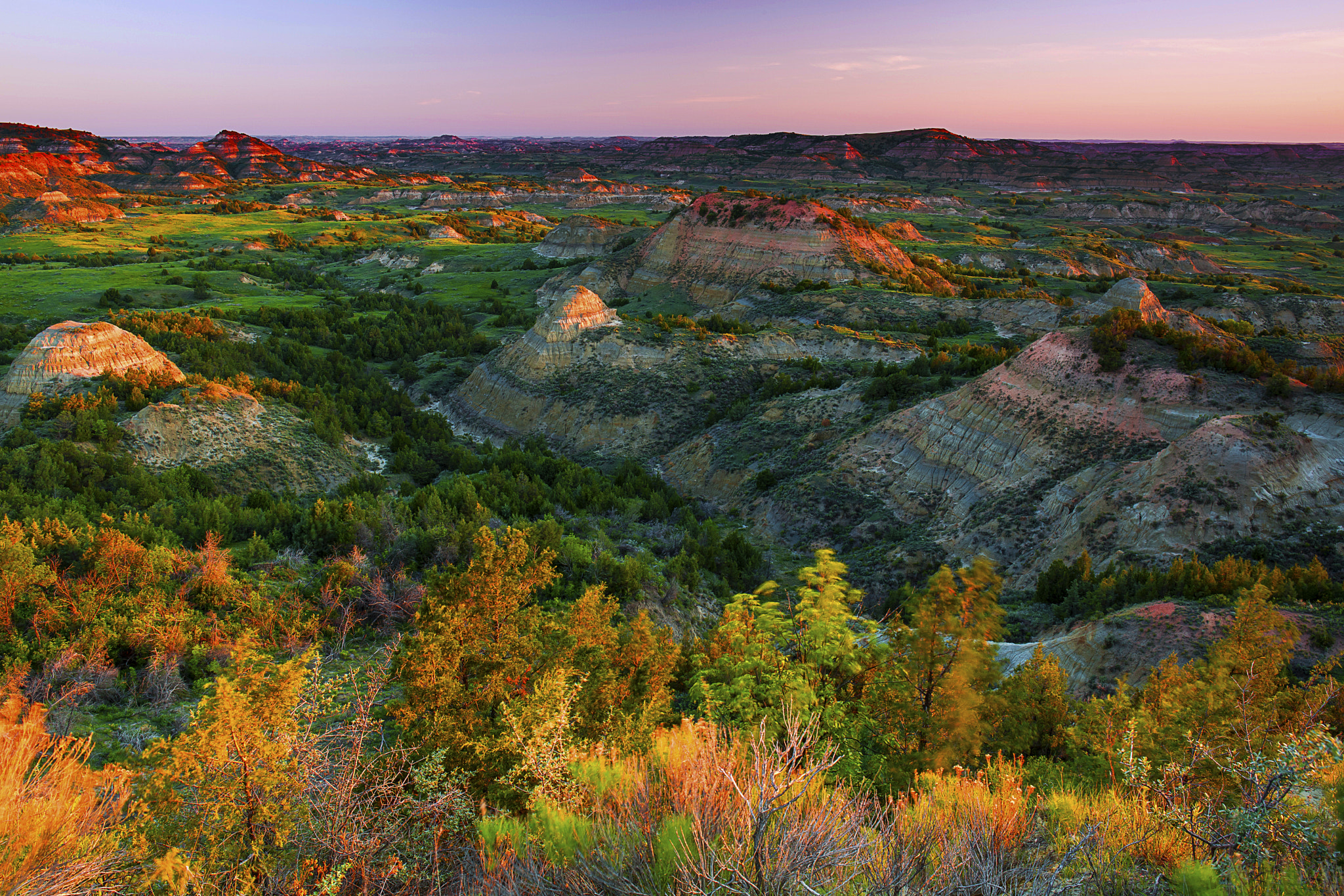 North Dakoda, Theodore Rooseveil National Park(South),