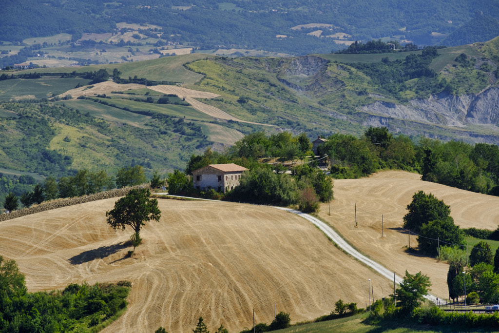 Landscape in Romagna at summer from Sogliano al Rubicone by Claudio G. Colombo on 500px.com