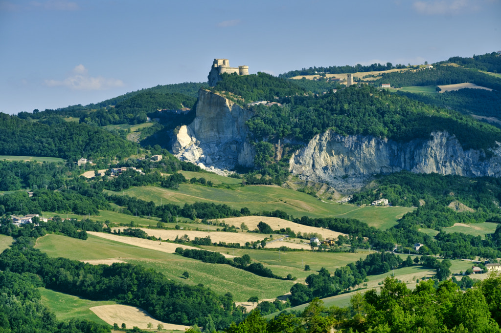 Landscape in Romagna at summer:, view of San Leo by Claudio G. Colombo on 500px.com