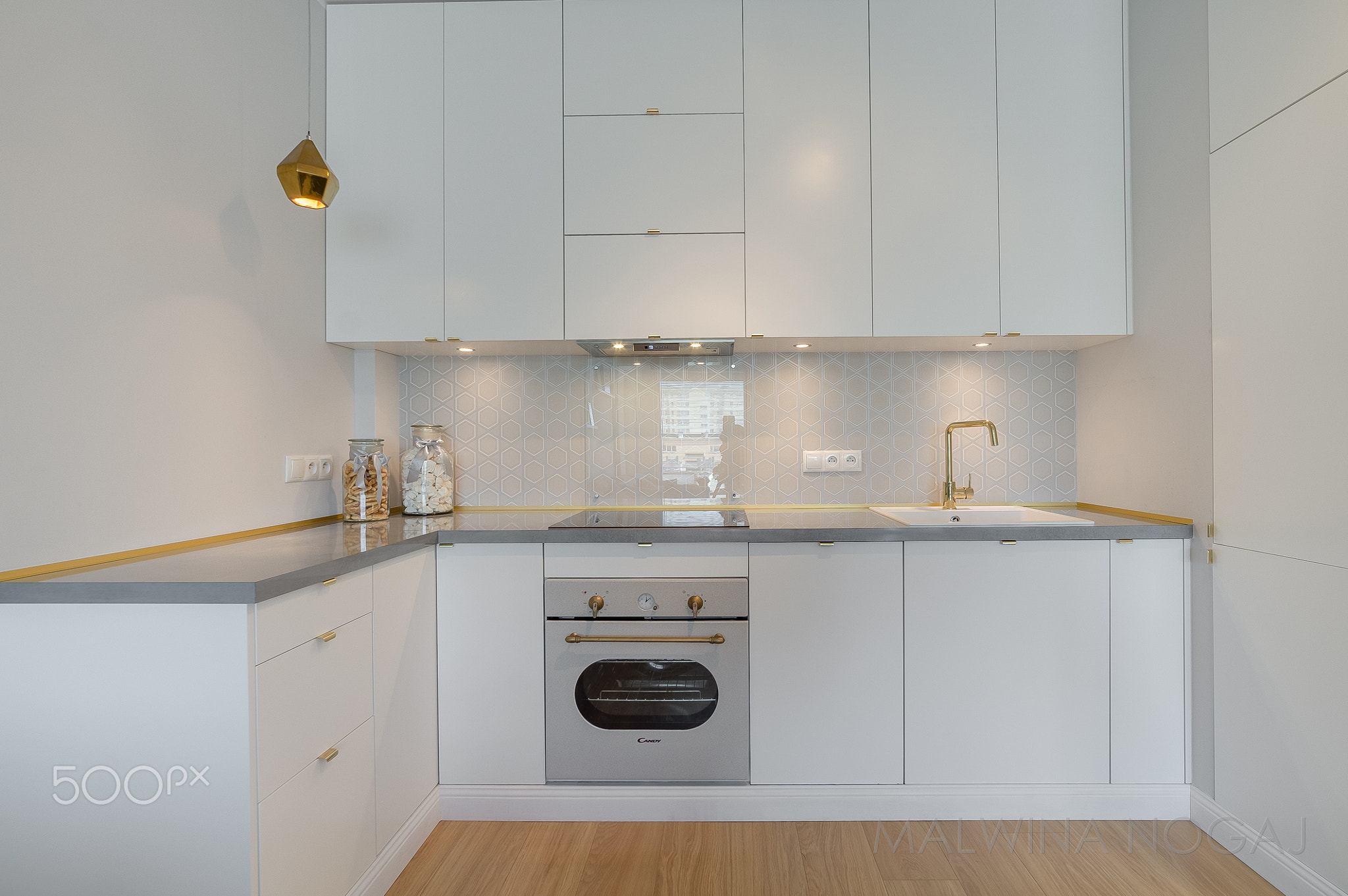 Luxury kitchen in apartment for rent Gdynia Poland