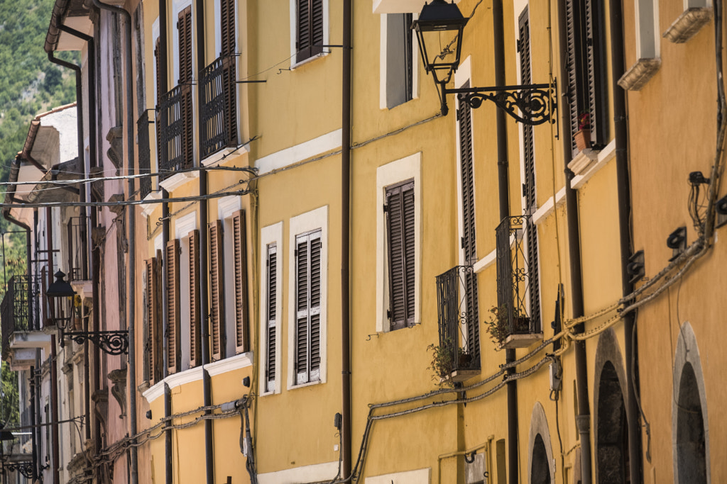 Borgo Velino (Rieti, Lazio, Italy), old street by Claudio G. Colombo on 500px.com