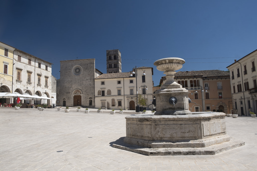 Cittaducale (Rieti, Italy): the main square by Claudio G. Colombo on 500px.com