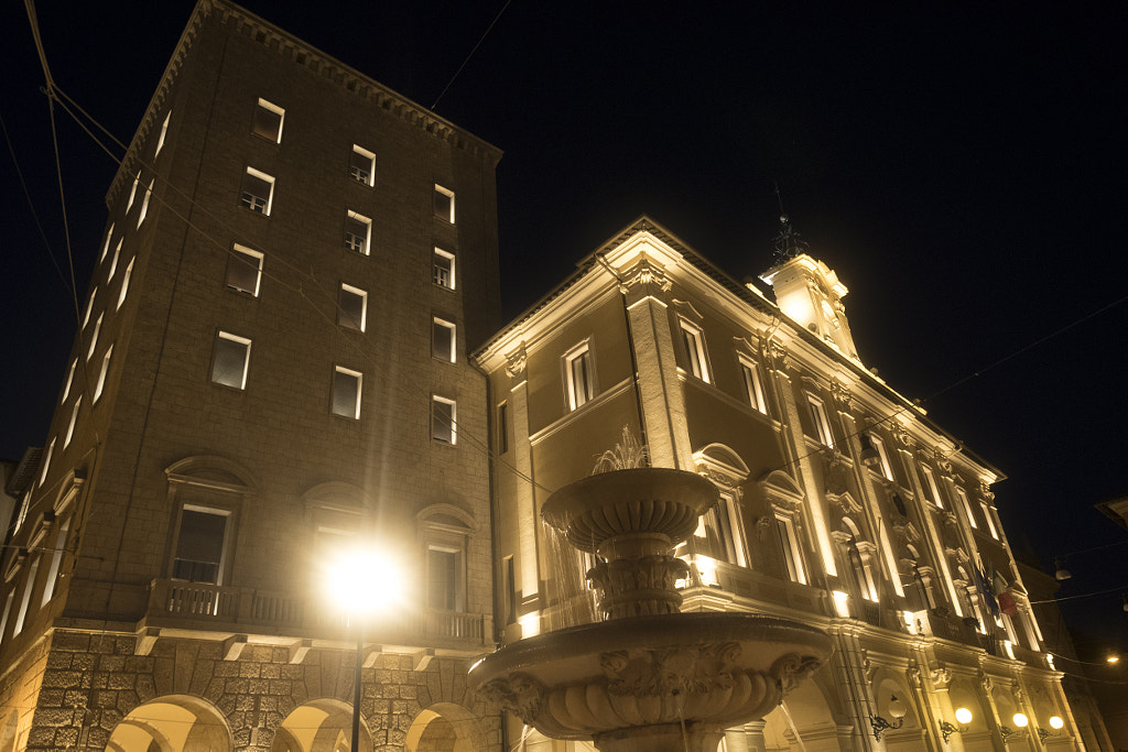 Rieti (Italy), historic buildings at evening by Claudio G. Colombo on 500px.com