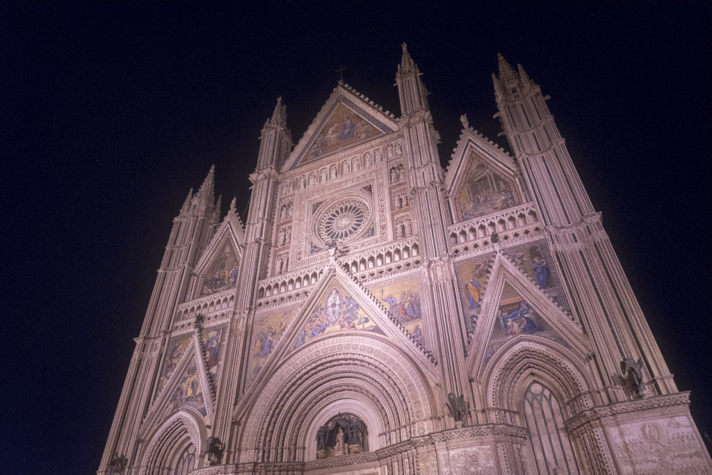 Orvieto (Umbria, Italy), facade of the medieval cathedral, or Du by Claudio G. Colombo on 500px.com