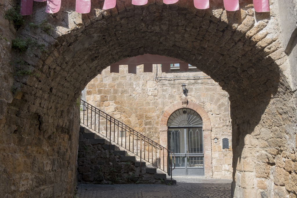 Orvieto, Umbria, Italy: historic street by Claudio G. Colombo on 500px.com