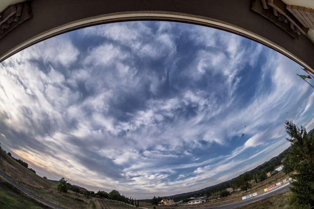 Citta della Pieve, Perugia, the sky at evening by Claudio G. Colombo on 500px.com