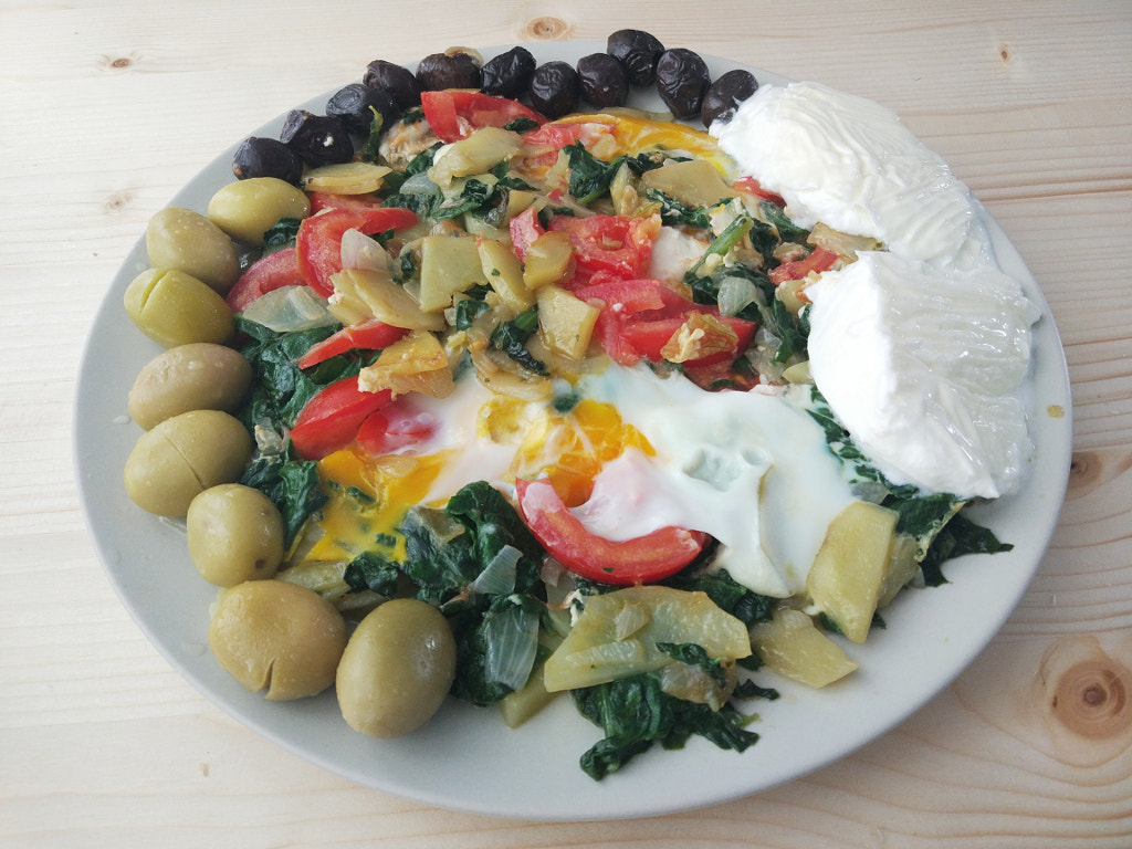 Spinach With Egg by siyahdeniz on 500px.com
