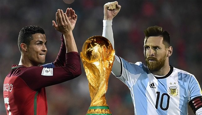 cristiano ronaldo lionel messi world cup 