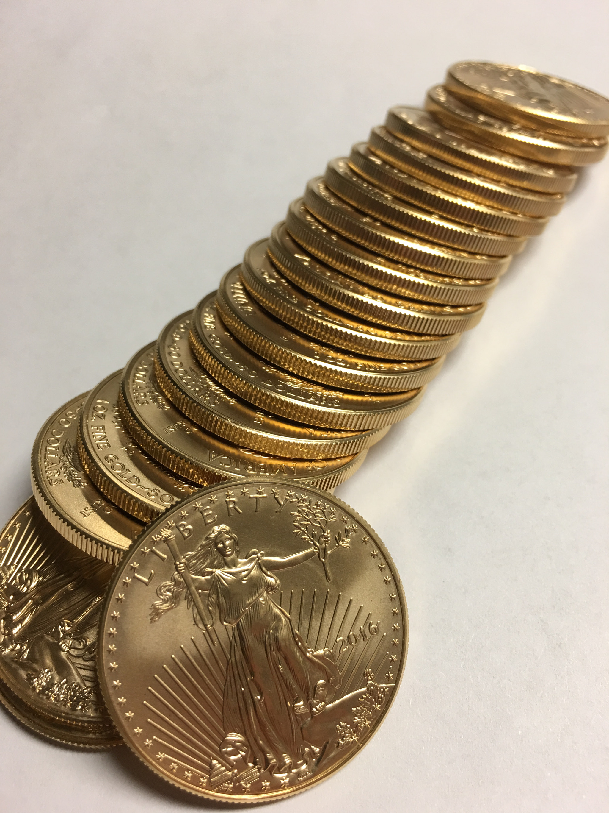 1 Oz Gold American Eagle Coins