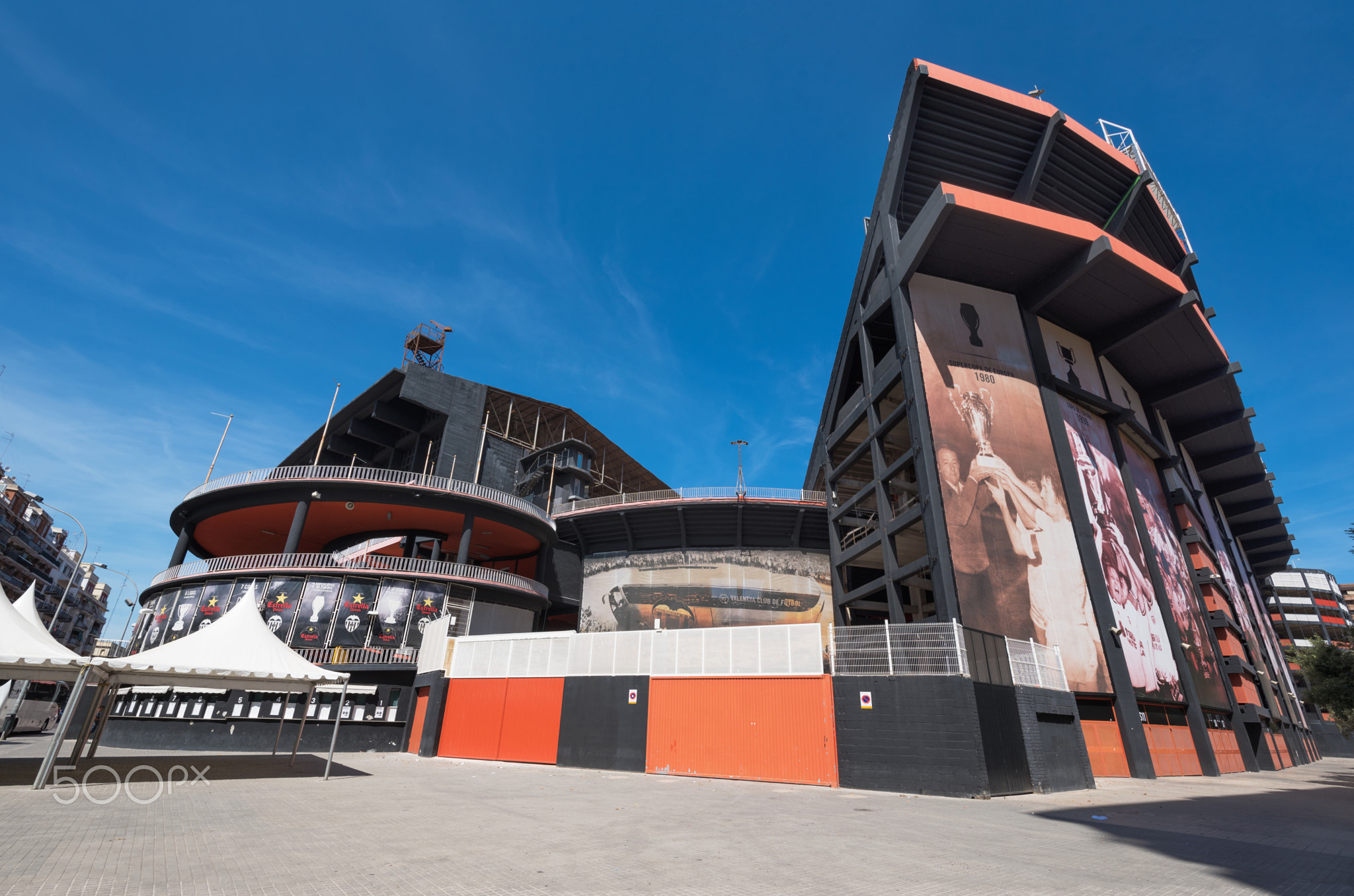 Valencia, Spain - july 26, 2017: Valencia football club stadium