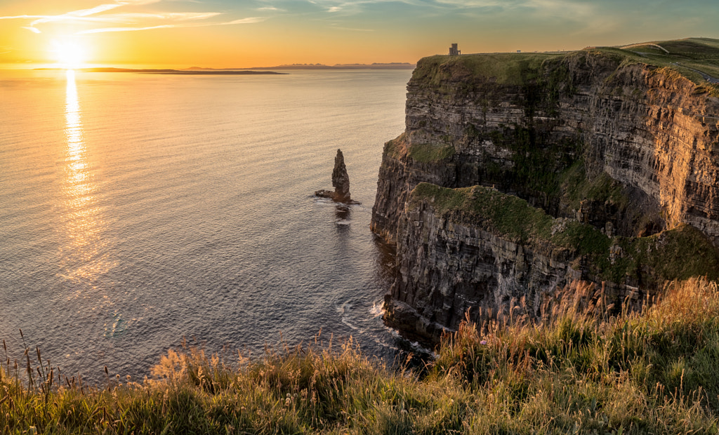 Cliffs of Moher at Sunset by Phillip Kerins on 500px.com