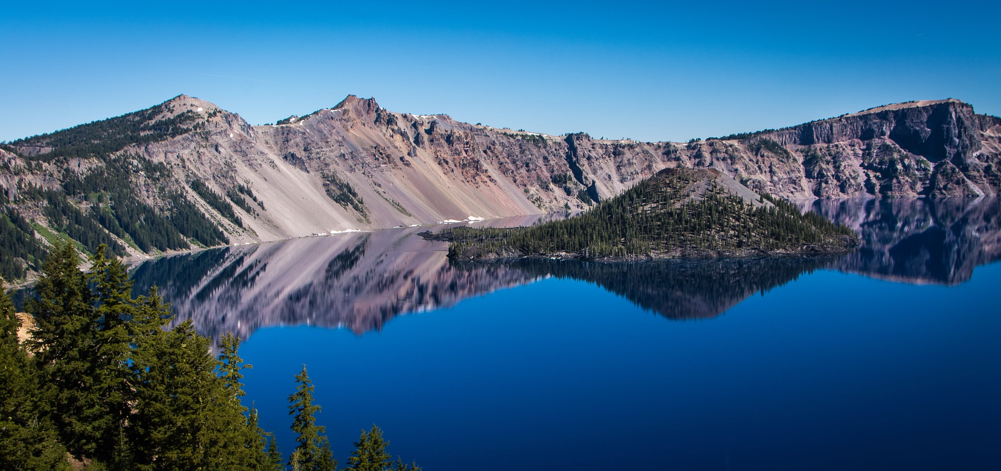 Reflections on Crater Lake, Oregon