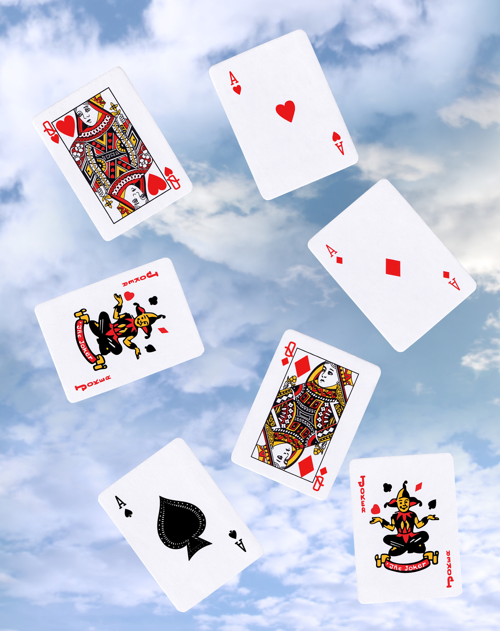 cloud gaming with playing cards