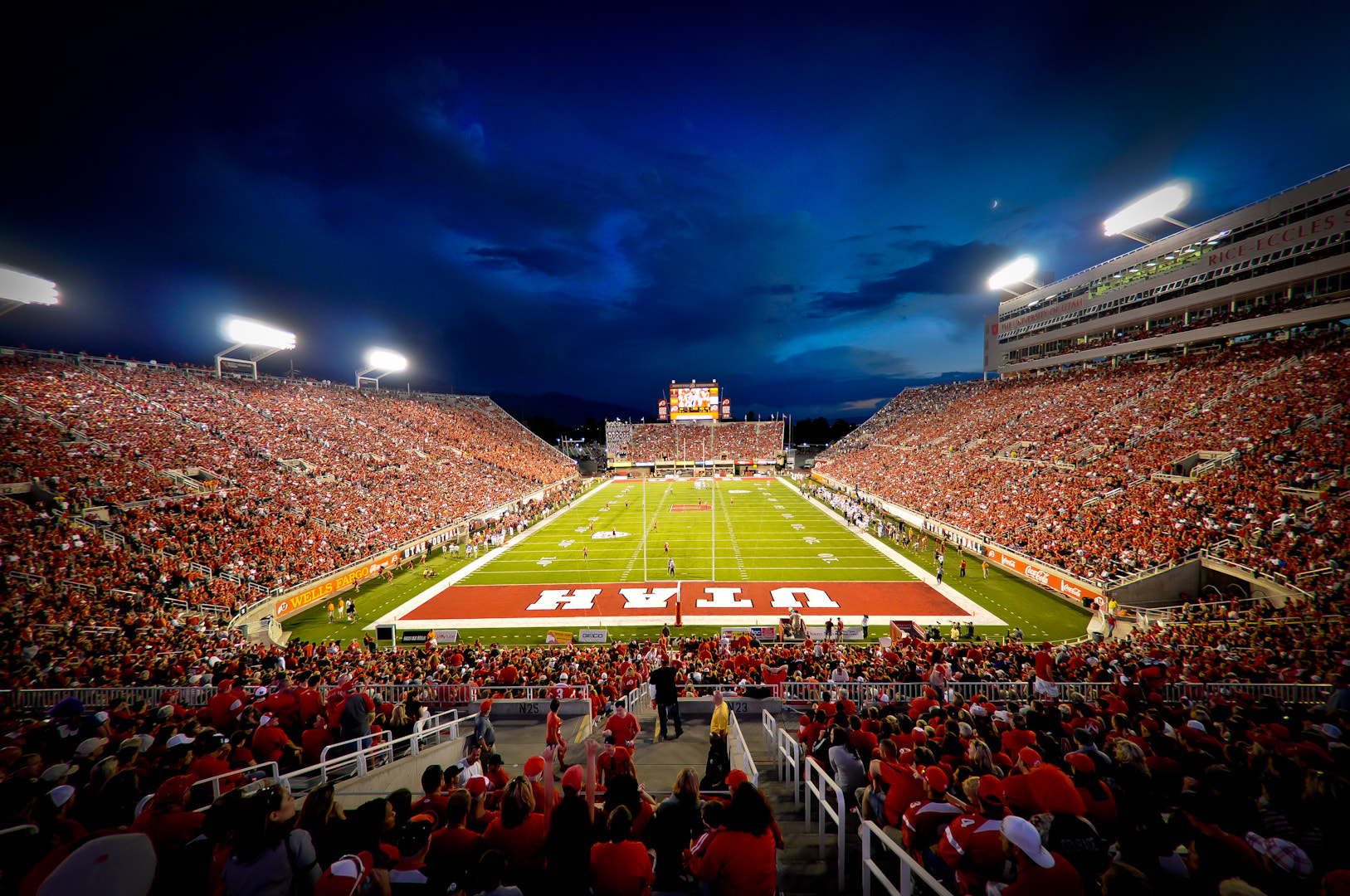 University Of Utah Rice Eccles Stadium by M. Draper Photography / 500px