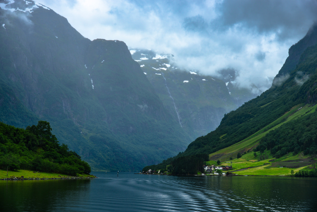 The Nærøyfjord by Levent Yucelman on 500px.com