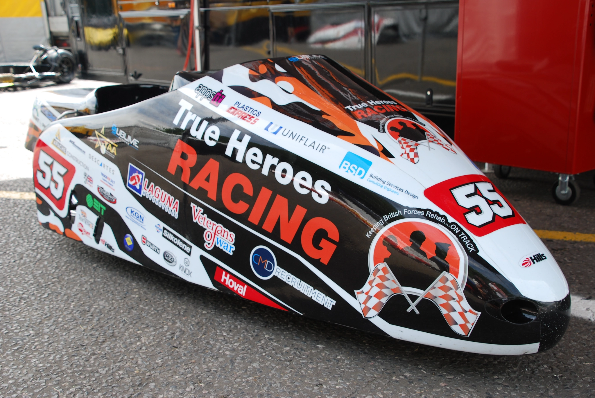 True Heroes Racing Sidecar Pits