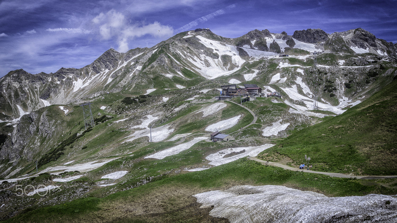 Nebelhorn Mit Edmund Probst Haus By Theodor Kruppel 500px