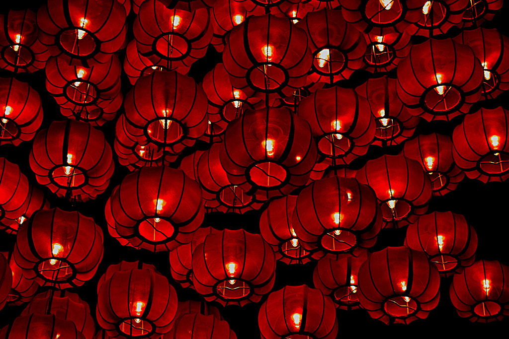 red photography - Urban Art: "Mandarin Nights" by Justin Adam Lee on 500px.com
