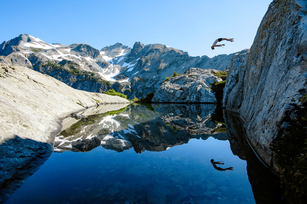 Alpine Backflip by Jason Hummel on 500px.com