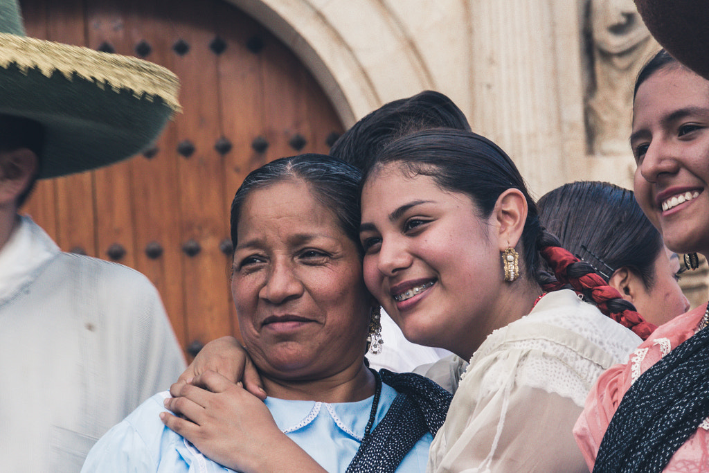 Indigenous people celebrating the Guelaguetza in Oaxaca Mexico by Iknu Art on 500px.com