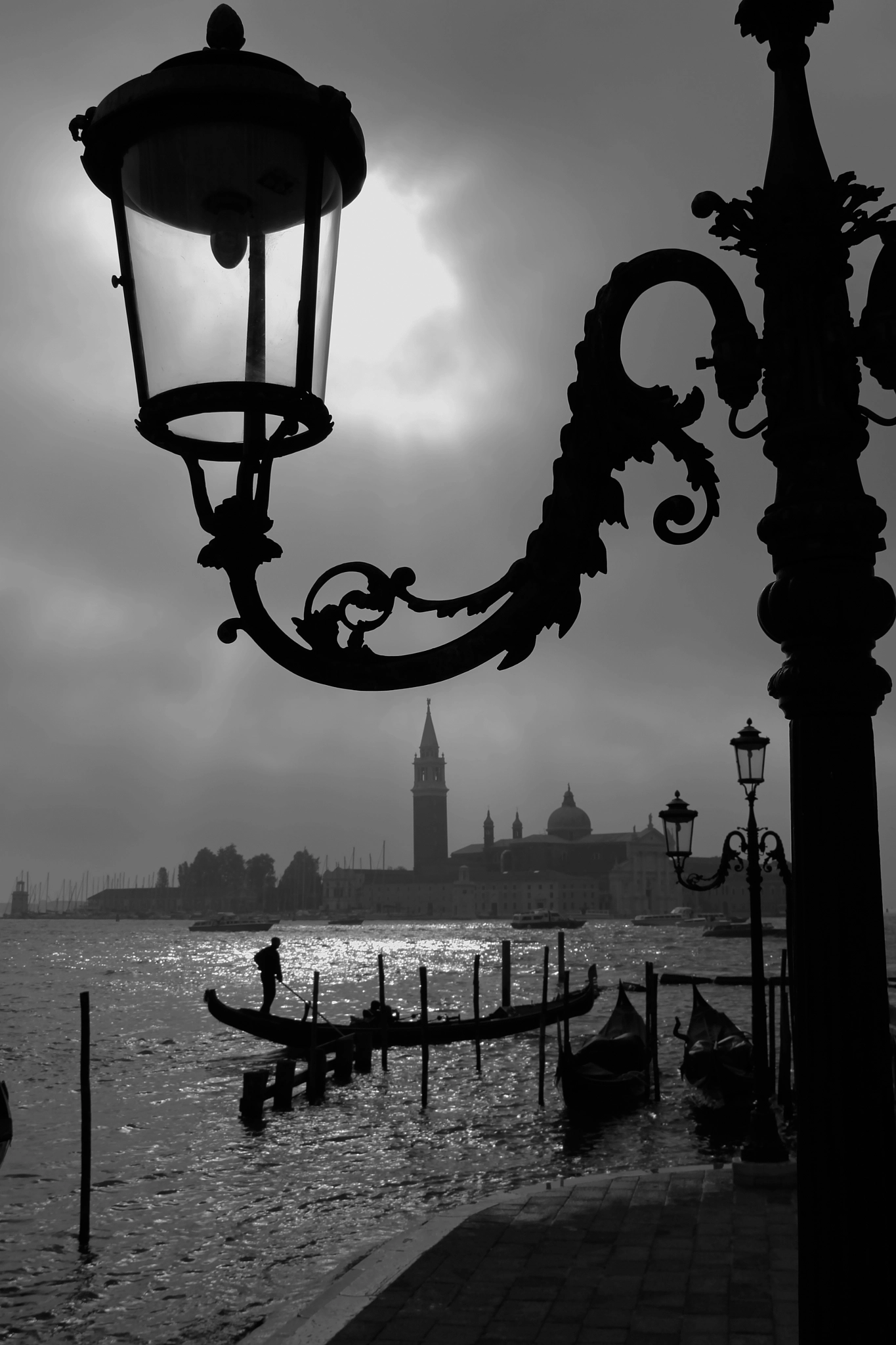 Gondola Silhouette, Venice. by Neil Hargreaves - Photo 26850365 / 500px