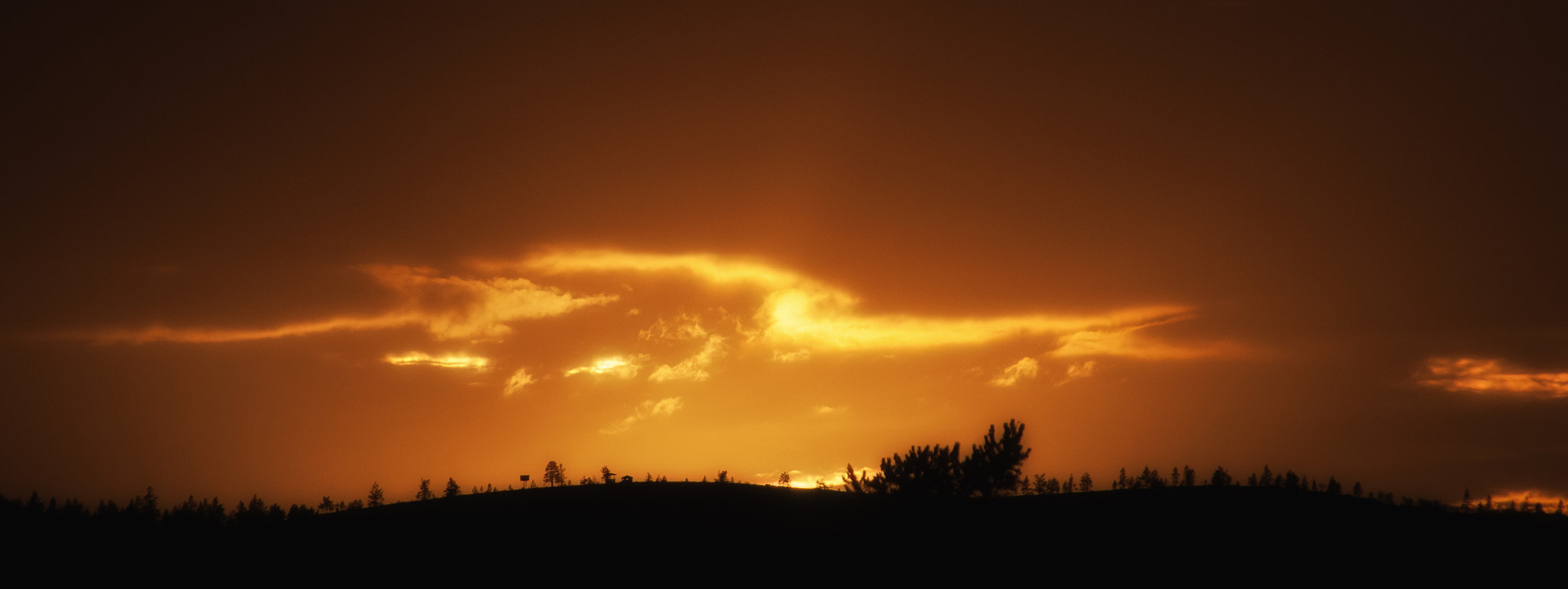 Sunset over Idrefjäll