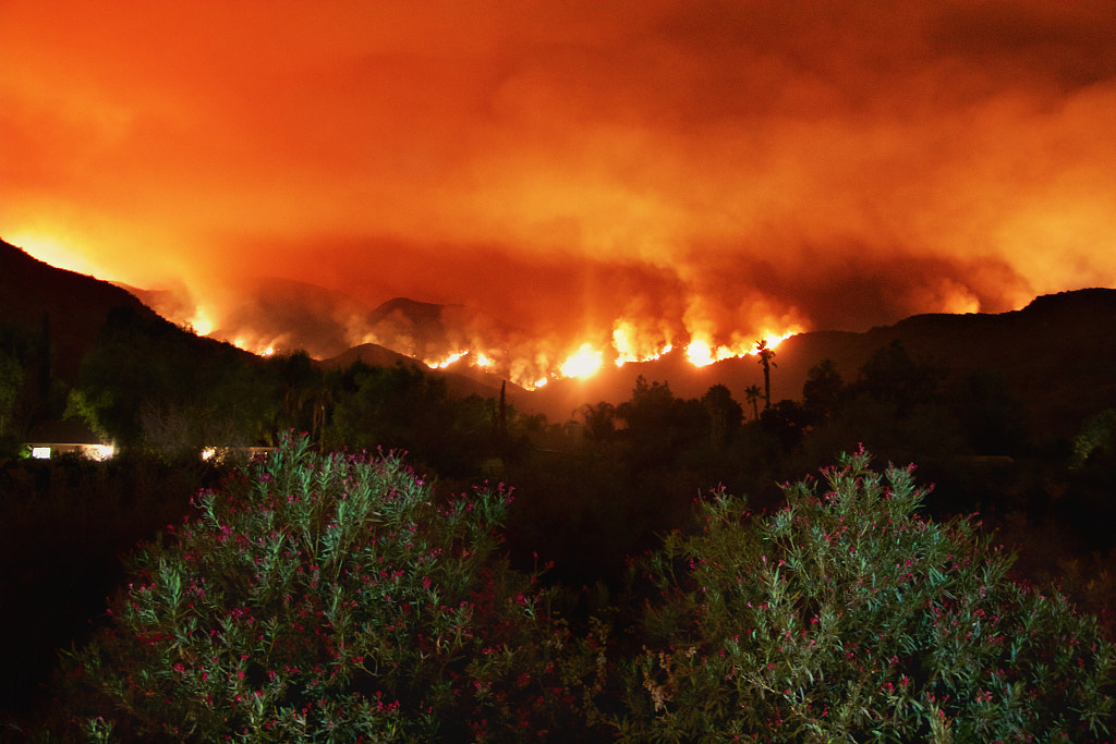 Holy Fire From Leach Canyon by Anvilhead  on 500px.com