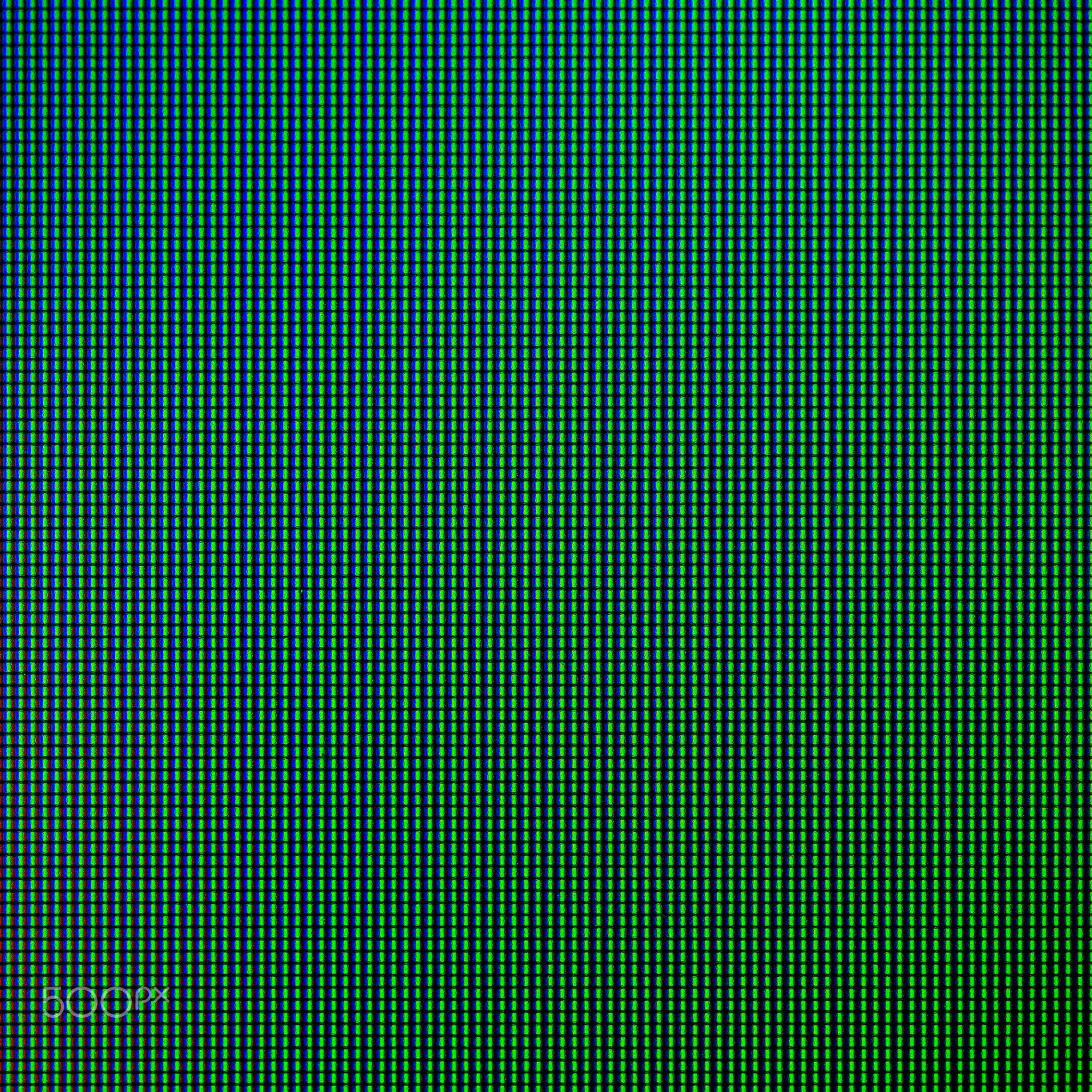 LED lights from computer monitor screen display panel.