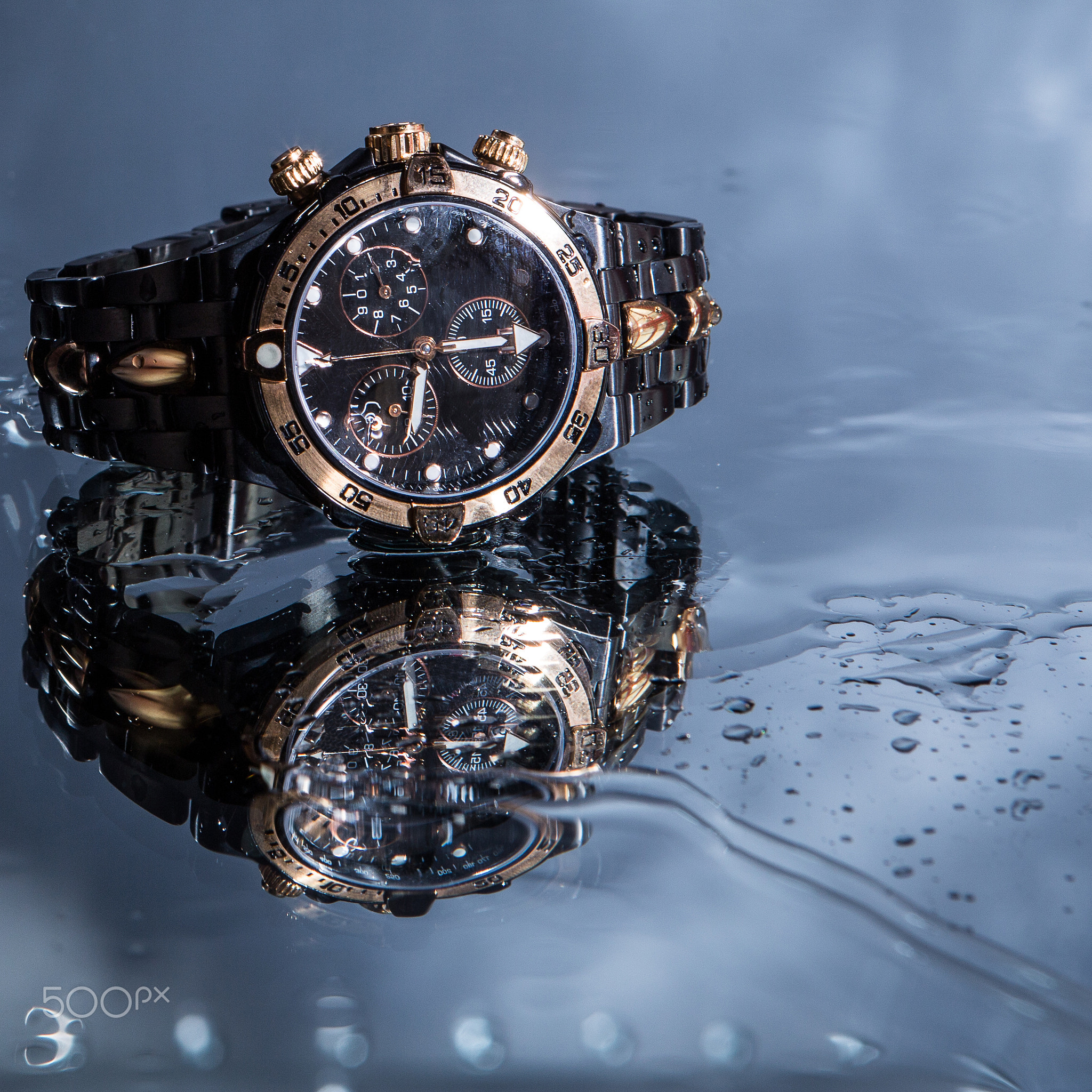 Luxury beautiful waterproof watch