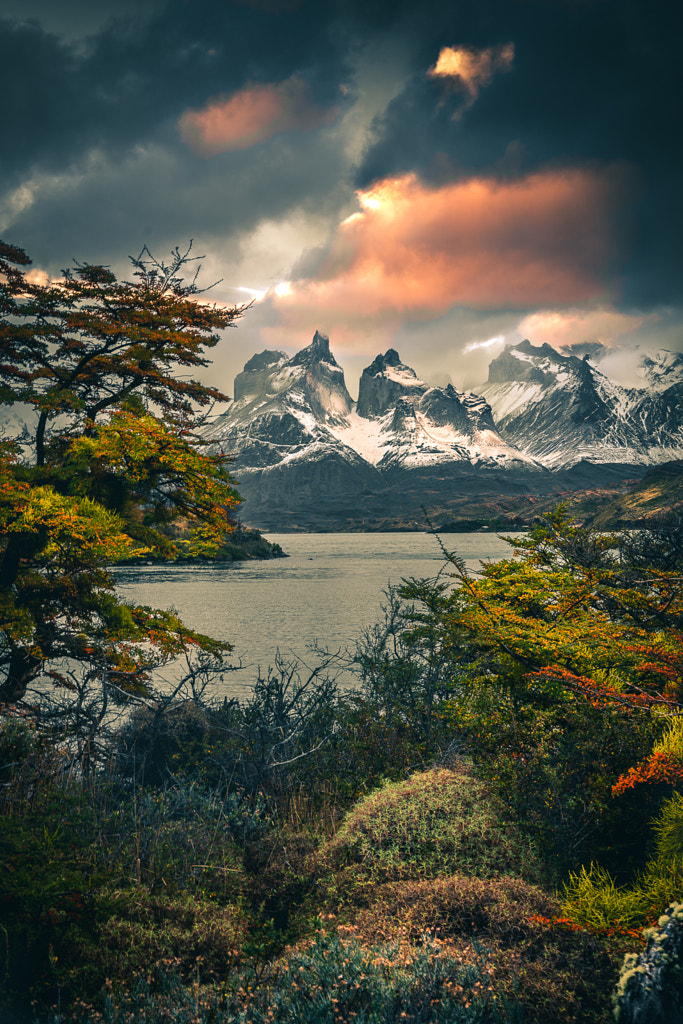 Autumn Sunset in Patagonia by Tobias Hägg on 500px.com