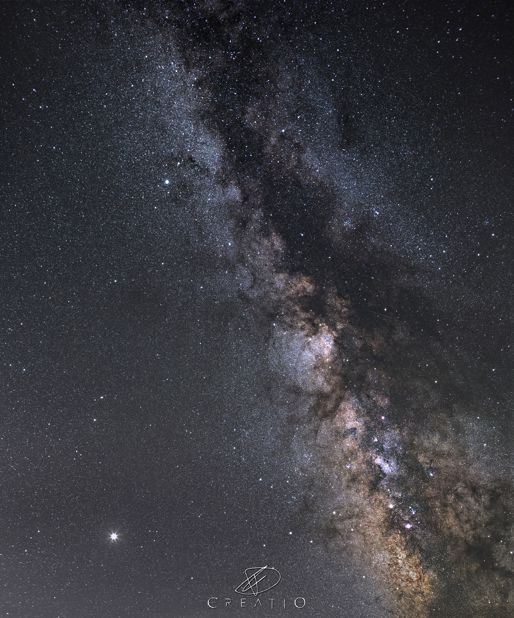 91x Stacked Milky Way