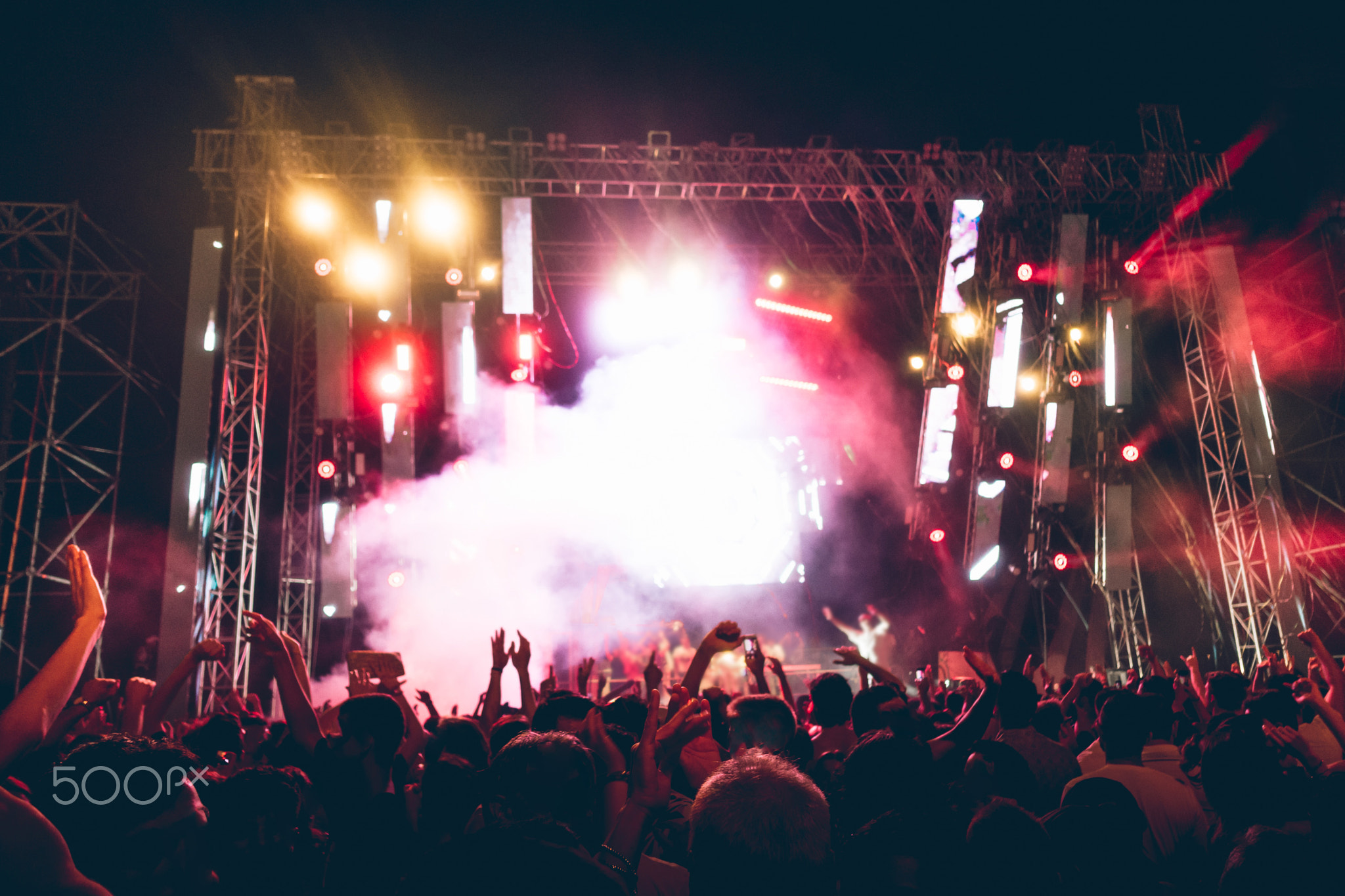 Conceptual photo about concerts and festivals