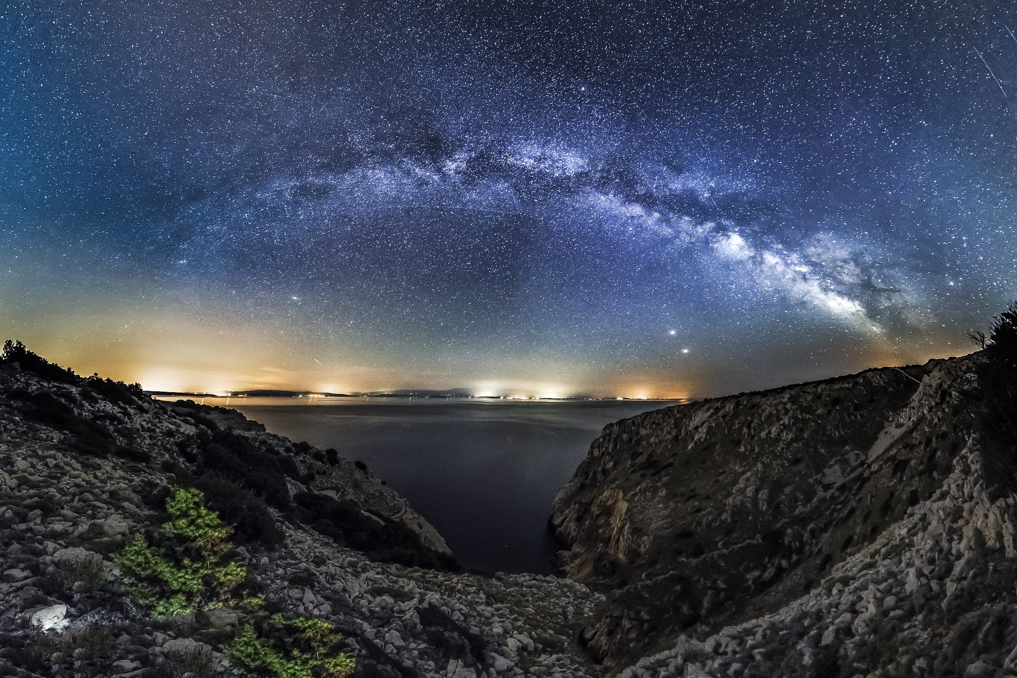 Rainbow Milky way