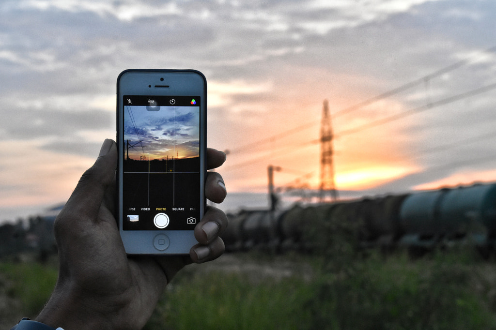 Train yards by Adithyan P on 500px.com