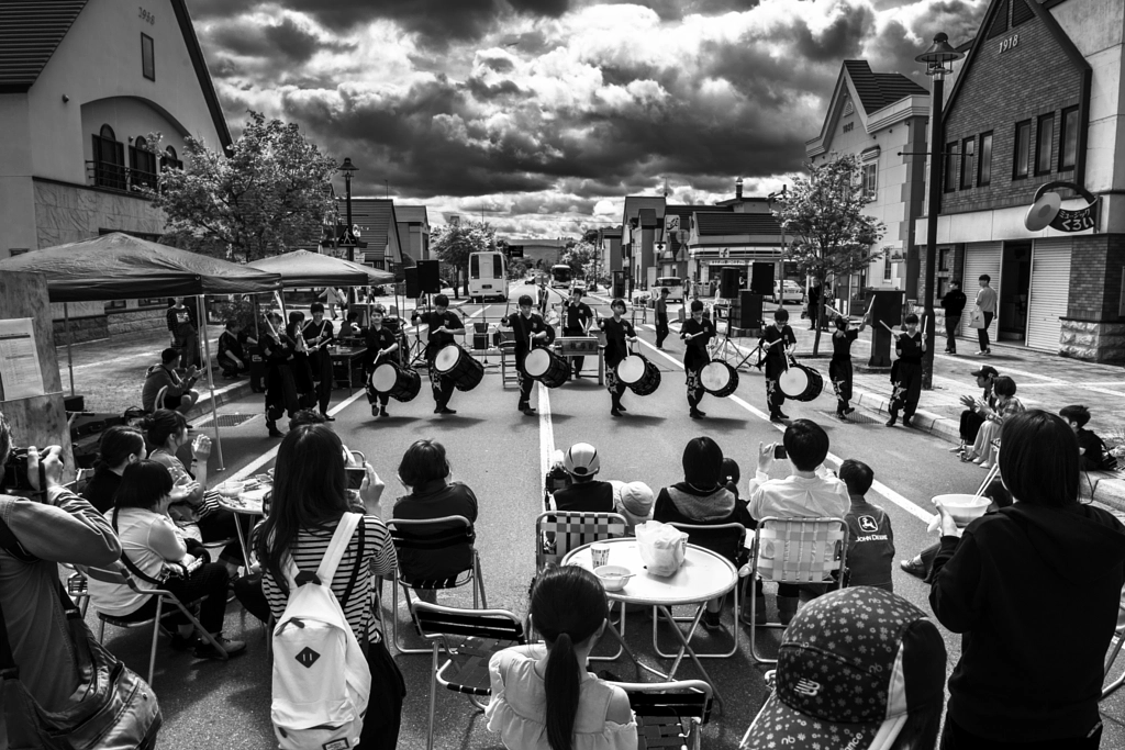 500px.comのKousuke Toyoseさんによる鼓楽同志の演奏　japanese TAIKO drum