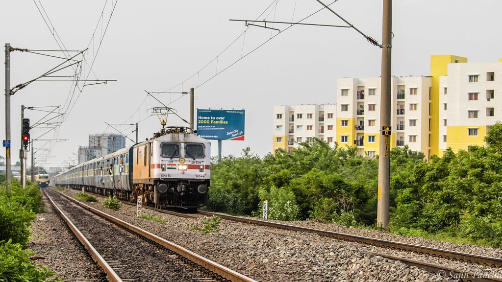 Indian Railway | Pallavan Super Fast Express by Sajin Panchil on 500px.com