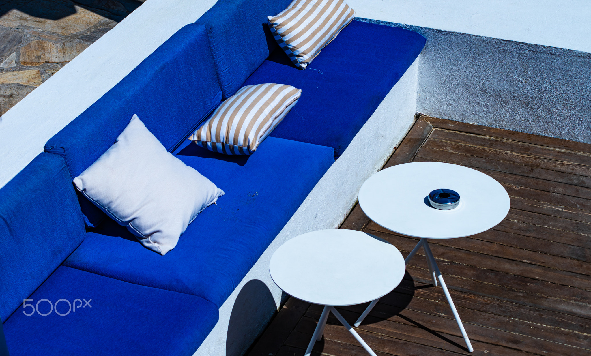 Beach side lounge zone