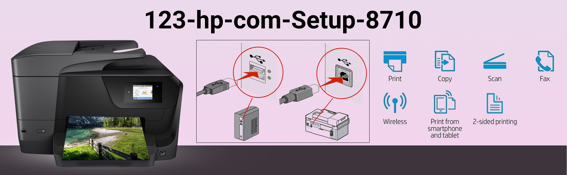 Need the HP OfficeJet Pro 8710 All-in-One Printer