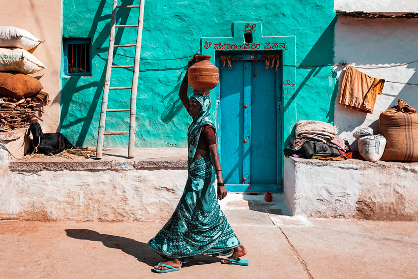 Street. Aihole India by Marji Lang on 500px.com