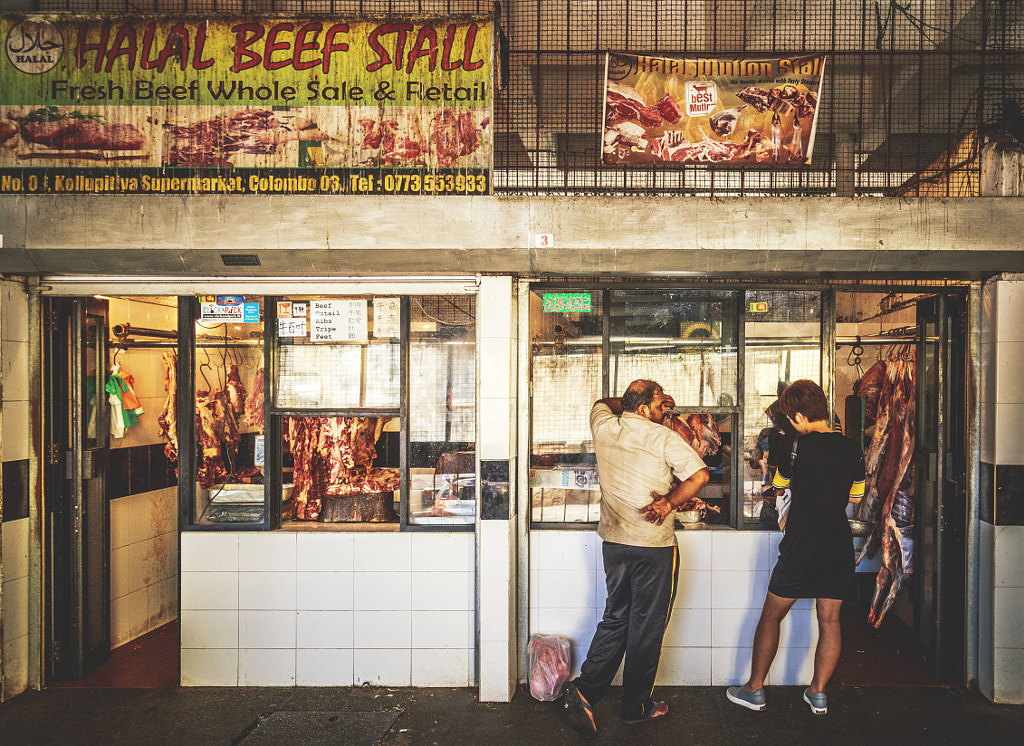 Halal Beef Stall by Son of the Morning Light on 500px.com