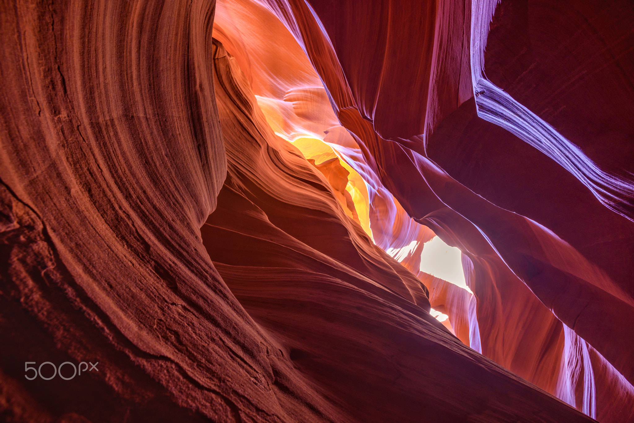 Lower Antelope Canyon Colors