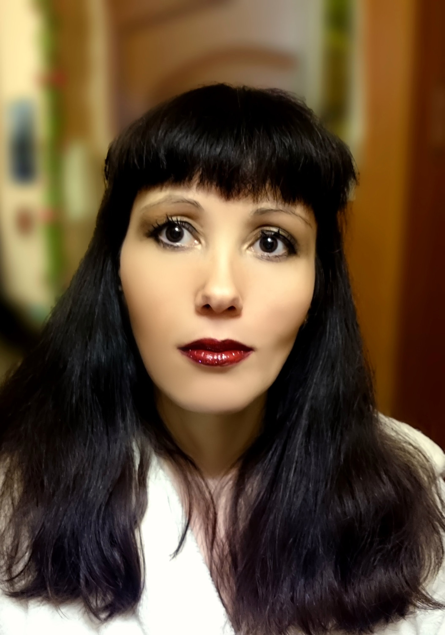 My face