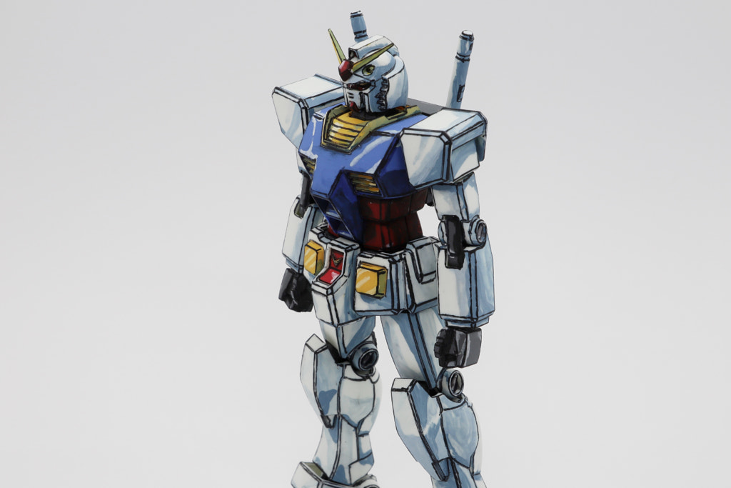 500px.comのgri griさんによる1/144 RX-78-2 ガンダム組立体験会Ver.