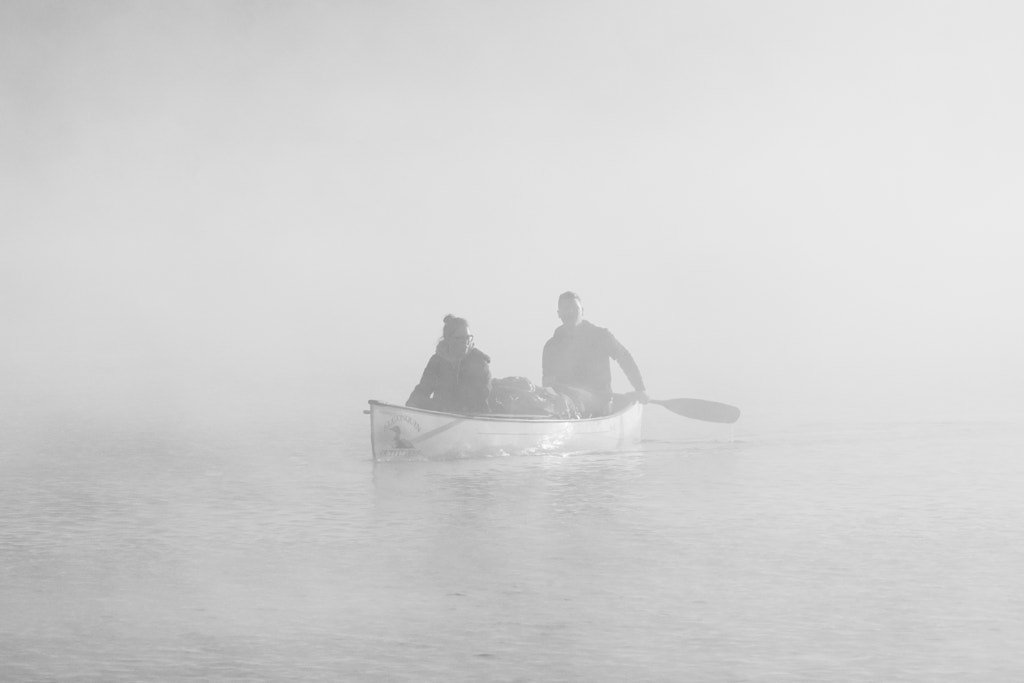 Canoe In The Mist by Darren Conyers on 500px.com
