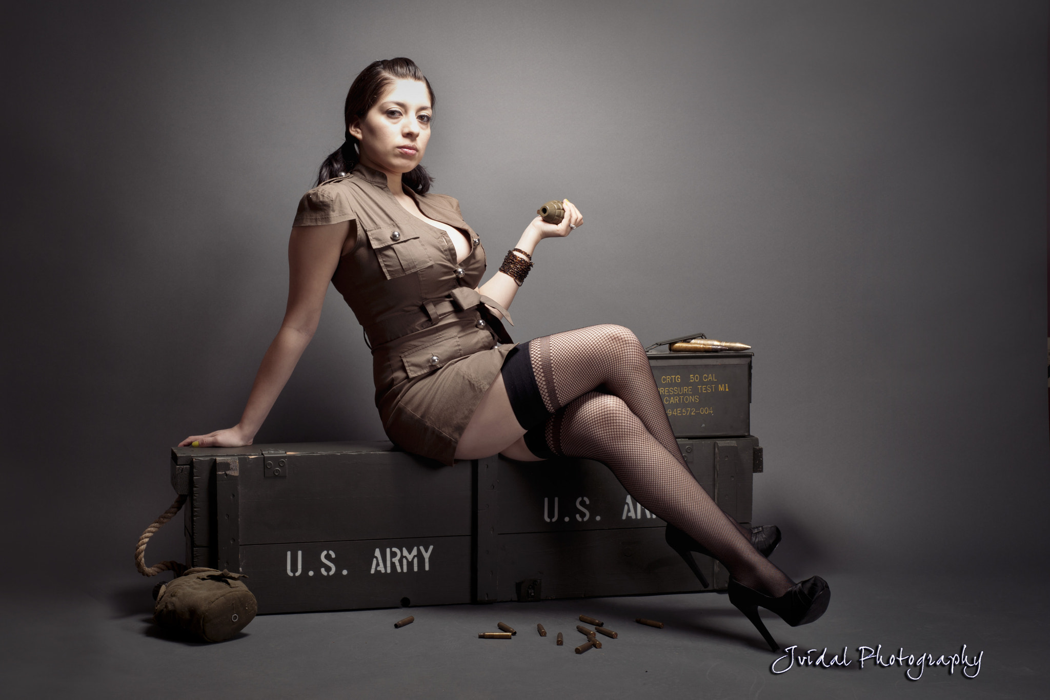 Sexy Army Girl Pin Up By Jose Vidal Photo 27541113 500px 4705