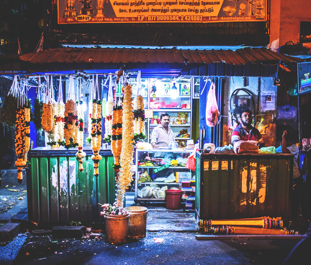 Flower  Shop, Sea Street, Colombo by Son of the Morning Light on 500px.com