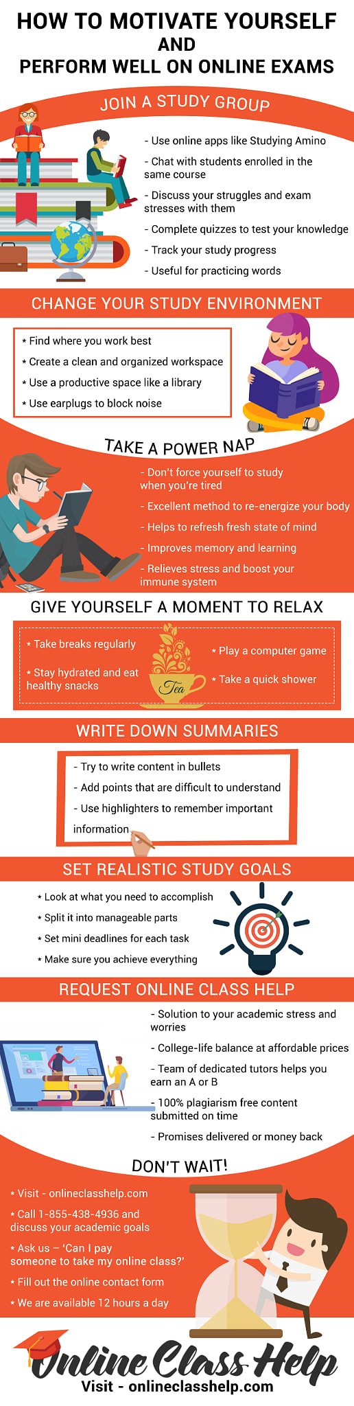 Infographic: Motivational Tips For Online Success