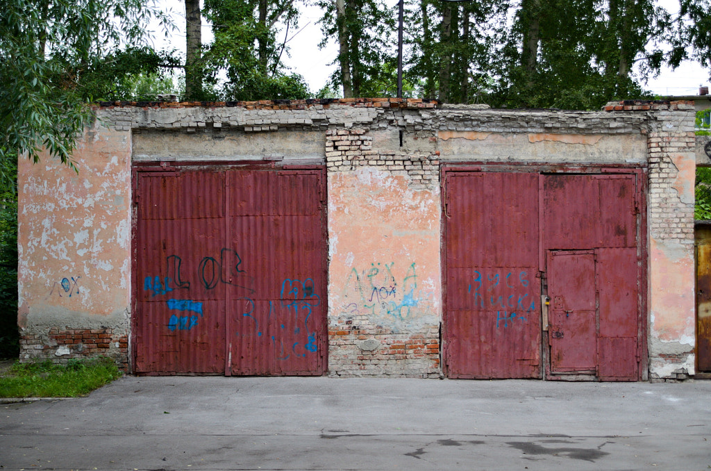 Фото гаража старого