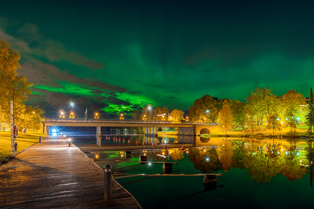 Aurora borealis by Markus Kauppinen on 500px.com