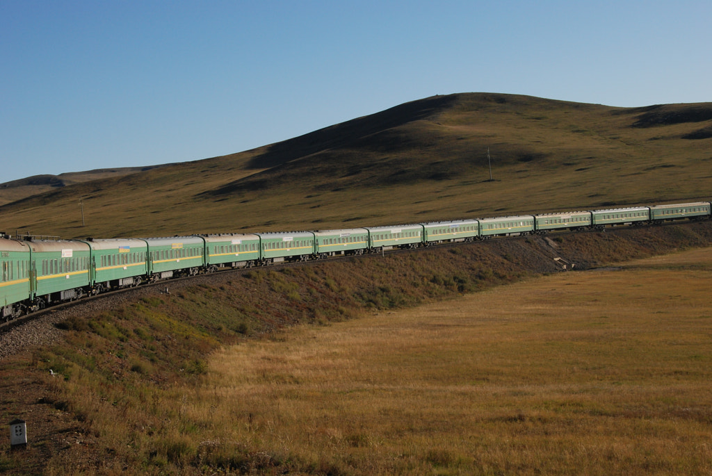 Trans-Mongolian train by Konstantin Novakovic on 500px.com